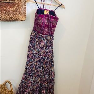 Anthropologie Maeve Indian print sundress.